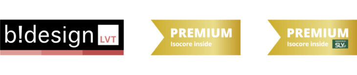LVT Premium Logo with pennants | b!design
